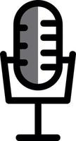 Microphone Vector Icon Design