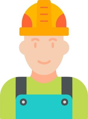 Factory Worker Vector Icon
