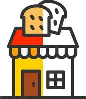 Bakery Shop Vector Icon Design