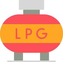 Liquefied Petroleum Gas Vector Icon