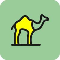 Camel Vector Icon Design