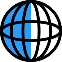 Globe Vector Icon Design