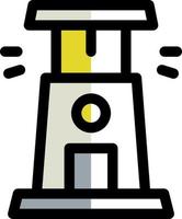 diseño de icono de vector de faro