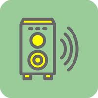 Speaker Vector Icon Design