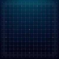 HUD grid, radar mesh or digital dashboard backdrop vector