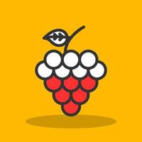 diseño de icono de vector de uvas