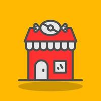 Candy Shop Vector Icon Design