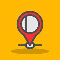 Dubai Location Vector Icon Design