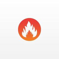 Flame Letter O Logo Design Vector Template. Beautiful Logotype Design For Fire Flames Company Branding.