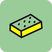 Cornbread Vector Icon Design