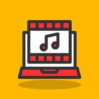 Soundtrack Vector Icon Design