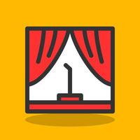 Stage Vector Icon Design