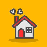 Family Home Vector Icon Design