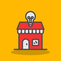 Electronics Shop Vector Icon Design