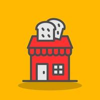 Bakery Shop Vector Icon Design