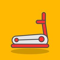 Treadmill Vector Icon Design