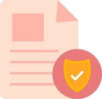 Approved Document Vector Icon