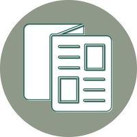 Brochure Vector Icon