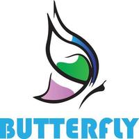 Butterfly logo vector file