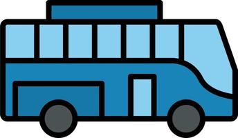 School Bus Vector Icon