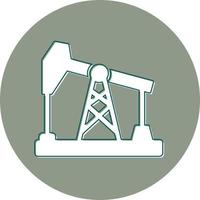 Oil Pump Vector Icon