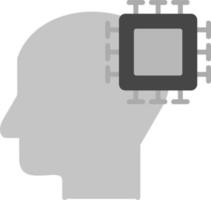 Artificial Intelligence Vector Icon