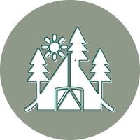 Camping Vector Icon