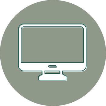 Computer Vector Icon