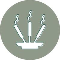 Incense Stick Vector Icon