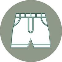 Shorts Vector Icon