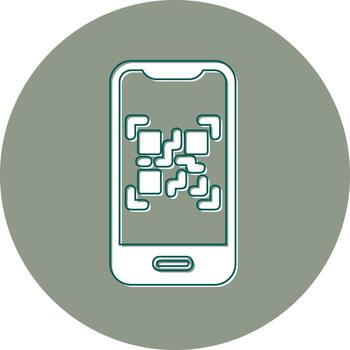 icono de vector de código