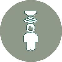 Motion Sensor Vector Icon