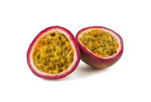 juicy ripe passion fruit photo