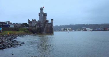 Blackrock Castle Observatory Aerial View, Ireland video