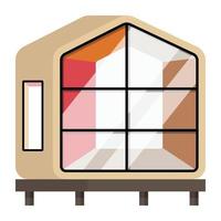 Trendy Dwelling Place vector
