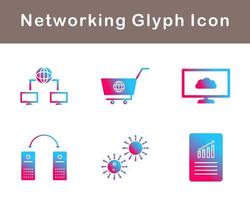 Networking Vector Icon Set