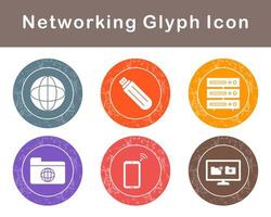 Networking Vector Icon Set