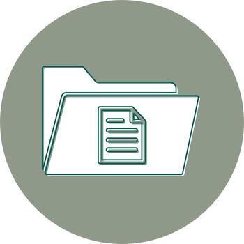File Folder Vector Icon
