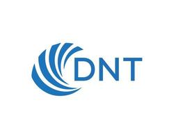 DNT creative circle letter logo concept. DNT letter design. vector