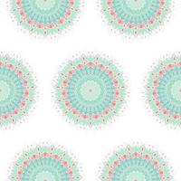 Mandala Seamless Pattern vector