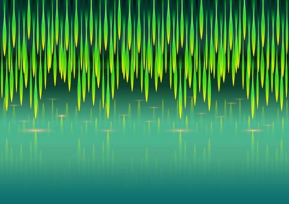 Green Abstract Background, Straight Line Design. vector illustration