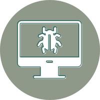 Computer Virus Vector Icon