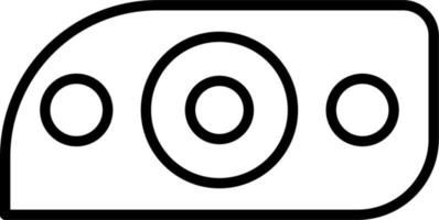 Car Light Vector Icon