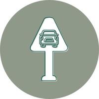 Traffic Sign Vector Icon