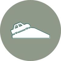 Uphill Vector Icon