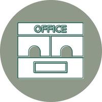 Ticket Office Vector Icon