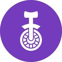 Unicycle Vector Icon