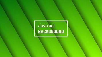 Abstract minimal line geometric background. Green line layer shape for banner, templates, cards. Vector illustration.