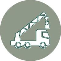 Lifting Crane Vector Icon