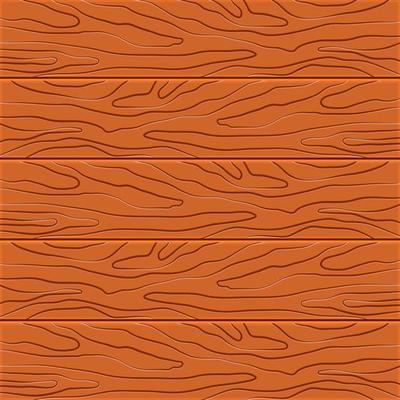 Wood texture background. Five wooden boards in flat design. Vector illustration